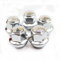 Radschrauben Radbolzen, 5 Teile/Los Chrom-Rad-Nutmuttern Passend für Ford Foucs Mk3 Mondeo Kuga Escape Fiesta Fusion Lincoln M12 * 1.5