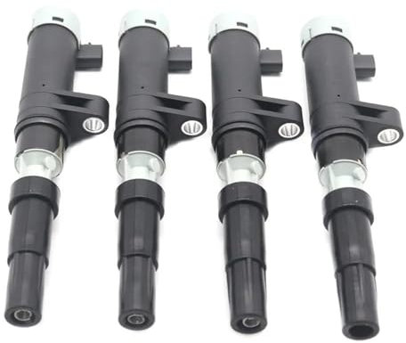 ATGCBCAUF Für Für Clio Für Laguna Für Megane Für Scenic F4P F4R K4J K4M Zündspule Autozubehör 8200765882 8200405098 243CSD16697(4 STÜCK)