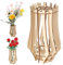 Zikenis 1 Stück Holzvase für Lego Blumen,Blumenvase für Lego Blumenstrauß,Holzvase,für Rosen Sonnenblumen Tulpen Kirschblüten, Narzissen,Lotus,Geschenk Deko für Blumenliebhaber