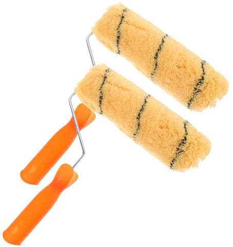 jojofuny 1 Satz Farbroller Zum Streichen Von Wänden Abzieher Kleine Schaumstoffrolle Schaumstoff-farbroller Tapetenkleister Wandfarbe Sprühen Rollpinsel Farbroller Für Die Wand Wolle 2st