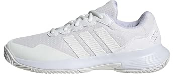 adidas Damen GAMECOURT 2 Tennis Shoes, FTWR White/Blush pink/FTWR White, 40 EU