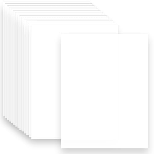 100 Blatt weißes Kartonpapier A4, Weißer Dickes Papier A4 zum Drucken 250g/m², Weißes Druckerpapier für Einladungen, Menükarten, Hochzeit, DIY-Karten