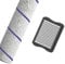 XLZACDMB Reemplazo del Filtro del Cepillo Giratorio De La Aspiradora, Compatible con Rowenta, X-Clean 10, Piezas del Filtro del Cepillo Giratorio De La Aspiradora Seca Y Húmeda.(1 Roller 1 Filter)