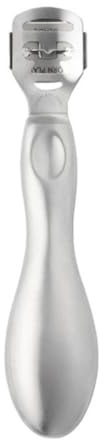 Edelstahl Hornhautentferner für Füße Silber 16,5x3x1,7cm | Hohlfräser Fußpflege, Maniküre Pediküre, Pediküre Fusspflege, für Frauen und Mädchen