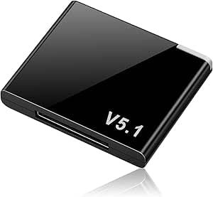 Enweibingshi 30 Pin Bluetooth Adapter, 5.1 Bluetooth Receiver, Portable Mini Audio Music Receiver for Bose SoundDock and iPod/iPhone Music Docking Stations Hi-Fi Stereo and Speakers