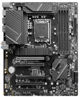 Scheda Madre Scheda madre Fit For MSI PRO B760-P DDR4 supporta i9-14900K i7-13700K i5-12400F i3-12100 CPU HDMI M.2 LGA1700 ATX B760