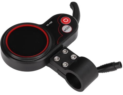 Aramox Io Hawk Legend Display E Scooter Display Electric Scooter Controller, 48 -V -Daumendrossel mit Anzeige Bedienfeld für M4 Electric Scooter Ersatzzubehör, Geeignet für M4, mit Geschwindigkeit, Za