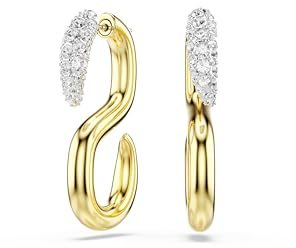 Swarovski Ohrringe Damen Dextera Rundschliff Weiß Metallmix 5741796
