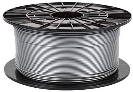 PLA-Filament 1,75 – Silber, Leicht zu druckendes Material, Biologisch abbaubar, Geeignet zum Drucken großer Objekte, 3D-Druck-Filament-Materialien für 3D-Drucker, Drucker-Filament 1,75 mm, 1 kg