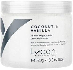 Lycon Coconut and Vanilla Sugar Body Scrub - 520g
