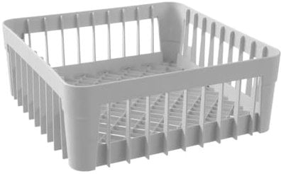 HENDI Dishwasher basket for glasses, 400x400x(H)150 mm
