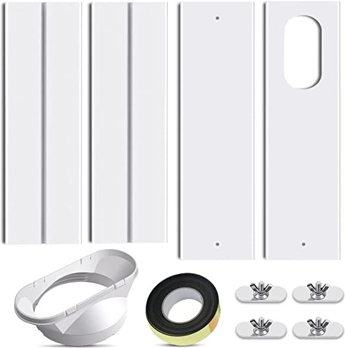 Guarnizioni Per Finestre, Finestra Scorrevole Mobile Aria Condizionata Kit Di Guarnizioni In PVC Per Condizionatori D'aria Portatili Con Tubo Di Diametro Aria Condizionata CA Da 15 Cm (95-190cm)