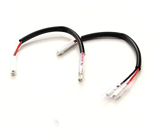 Area1 Lot de 2 câbles adaptateurs de clignotants LED compatible avec à partir de 04 CBR 600, 650, 900, CB 500, 650