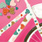 Wandtattoo Loft Fahrradaufkleber 64 STK. Bunte Herzen Sommer Fahrrad Sticker Fahrraddesign Kinderfahrrad