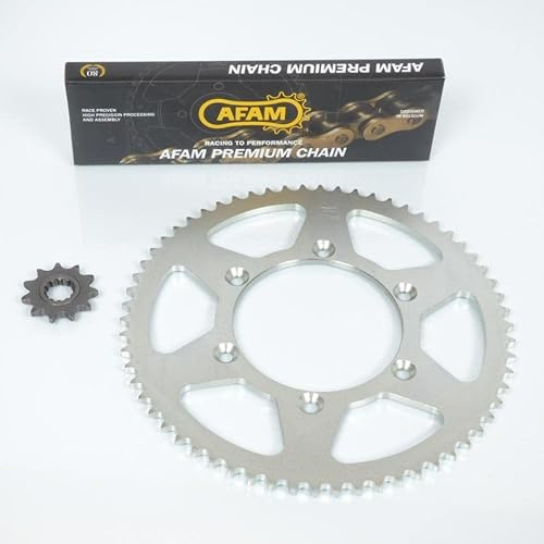 Satz Kette AFAM für CPI 50 SX Supermotorrad 2006 Rechts 2009 Neu