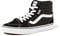 Vans Filmore Hi, Zapatillas para Mujer, (Suede/Canvas) black/white, 38.5 EU