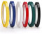 SHULLIN Whiteboard Klebeband 6 Rollen Whiteboard Tape Graphic Chart Tape PET farbiges Klebeband 3mm x 66 m pro Rolle Selbstklebendes Tape Gridding Tape Kunstband für Whiteboards Blackboard 6 Farben