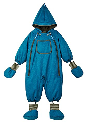 Finkid Hali Ice Baby Winter Overall mit abnehmbaren Handschuhen und Füßlingen
