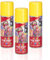 Pack 3 Laca de Pelo Color Amarillo 125ml - Spray Colores para Cabello Rápida coloración, Lavable