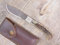 Generico COLTELLO 20 CM SARDEGNA SARDO ARBURESA DAMASCO MANICO IN corno di muflone lama da 9 cm art 3