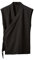 Aoleaky Vêtement Traditionnel Chinois Hanfu Gilet Hommes Lin Coton Haut sans Manches Hommes Tang Costume Kimono Cardigan Hommes Haut Fendu Black XL