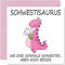 Stuff4 Lustige Geburtstagskarten für Schwester – Schwestisaurus – Witzige Happy Birthday-Karte für Schwester vom Bruder Schwester-Geburtstagsgeschenke 145 mm x 145 mm große Geschwister-Grußkarten