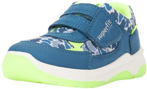 Superfit Jungen Cooper Sneaker, Blau Gelb 8020, 26 EU Weit