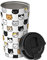 501 Mug Isotherme Avec Poignée Chats De Modèle Sans Couture Tasse À Café Réutilisable Mug Isotherme Avec Couvercle Mug Café Isotherme De Voyage, Pour Thé, Café, 17 Onces