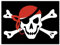 WildeBabsKLBT Jolly Roger Pirate car K1003 Hochwertiger Premium Auto-Aufkleber Sticker Decal Autoaufkleber Aufkleber-Folie 12cm