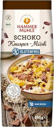 Hammermühle Bio Schoko Knusper Müsli, glutenfrei, 250 g
