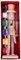 FOMIYES Wooden Nutcracker Figures, 1 Set Christmas Nutcracker Unpainted Wooden Peg People Doll Figure Ornaments for Xmas Party DIY Painting Craft Christmas Decoration (with Paint Brush)