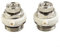 1/2 Automatic Air Vent, Automatic Bleed Valve For Radiators, Auto Cut-off Self Bleeding Radiator Valve, Widely Compatible(2pcs)