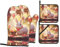 Divertente set di 4 guanti da forno e presine a forma di coniglio pasquale, decorazione per la casa, decorazione per la cucina, regalo di Natale