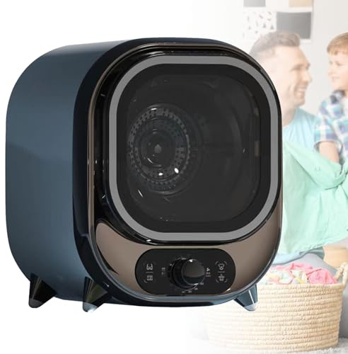YXCUSAM Condenser Tumble Dryer,Portable Tumble Dryer,Condenser Spin Dryer, for Home, Apartments and Rvs (Blue1)