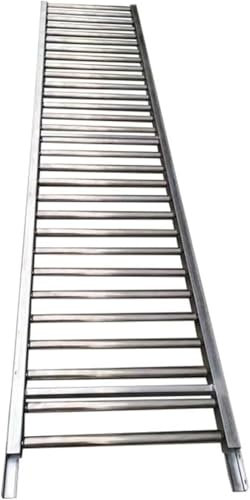 WaiDXn Trasportatore a gravità leggera, scivolo di scarico multifunzionale giuntabile, telaio in metallo resistente all'usura pieghevole, 30/40/50 cm (A, 30 x 100 cm)