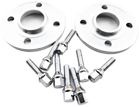 Distanziali Cerchi Per Peugeot 206/2008/207/208/306/307/308/30 10MM/12MM Hubcentric Adattatore In Lega 65,1MM DISTANZIALE RUOTA 4x100 Con Bulloni Conici 12x1,25 Distanziali Ruote Auto(12mm silver or b