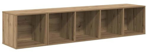 vidaXL Wall Shelf Storage Unit - Modern Shelf for Your Room Bring Order to Your Room with This Minimalist and Practical Piece of Furniture