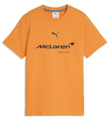 PUMA McLaren F1 Kids' Tshirt with Large McLaren Racing Logo | Short sleeve with round neckline, Designed for enthusiasts, Officially licensed