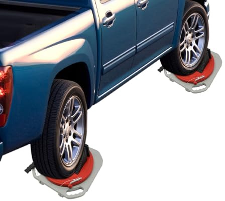 3T Auto Radausrichtungs-Drehteller mit Zifferblatt Messungen, 360° drehbare, Rutschfeste Radausrichtung Drehplatten Set, für Komplettes Radausrichtungs werkzeug, 3-Tonnen Kapazität (EIN Paar)