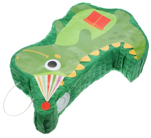 VALICLUD Dinosaurier im Grünen Dinosaurier Stil Wiederverwendbar aus Papier mit Lustigem Design Piñata als Partydekoration für Kindergeburtstag und Festival