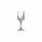 CRISTAL D'ARQUES Éclat Paris - Longchamp Kollektion - 6 Kwarx Stielgläser, 6cl - Brillanz, vollkommene Transparenz und hohe Lebensdauer - ikonische Diamantschliffe - Made in France, durchsichtig