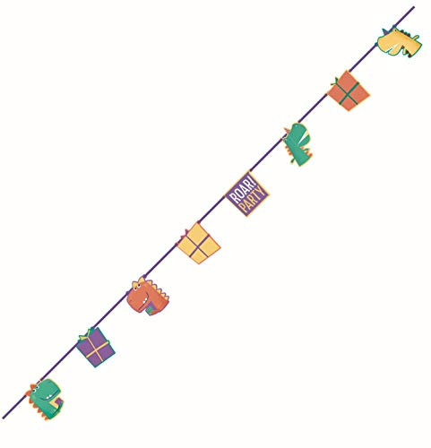Procos Dinosaurier Roar Party Girlande 2,3m