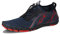 IceUnicorn Barfuss Schuhe Damen Walkingschuhe Barfußschuhe Herren Anfänger Bequeme Atmungsaktiv Gesunde (R/Blau, 46EU)