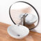 VBChome Waschbecken 40 x 33 klein Keramik Oval Waschtisch Handwaschbecken AUFSATZWASCHBECKEN WASCHSCHALE GÄSTE WC