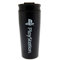 Playstation Metall-Kaffeebecher (Onyx Design) 450ml Reisebecher - Offizielles Lizenzprodukt