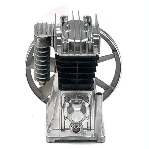 ROMYIX Air Compressor Pump Head,3HP Piston Cylinder Air Compressor Pump Motor Head Air Tool 250L/min W/Silencer