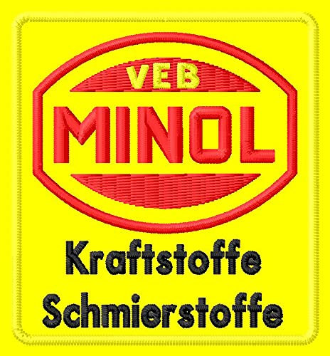 Masterpatch Aufnäher für Fans Minol Kraftstoffe Patch Racing Racer Motorrad parche Bordado brodé patch écusson toppa ricamata