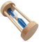 Home Decoration Wooden Sand Hourglass Timer 3 Min Wood Frame Hourglass Sand Clock Timer for Office Kitchen Home Decor Desktop Decoration Blue Children