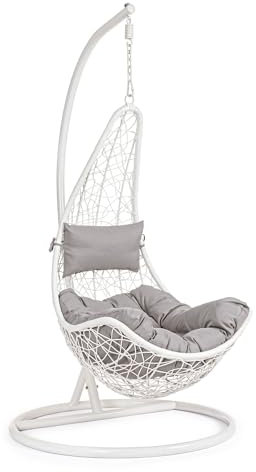 BIZZOTTO Fauteuil Suspendu sur Pied Blanc - Amirante
