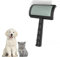 Brosse extra longue pour poils de grand chien Brosse métallique de toilettage pour animaux de compagnie, poils morts et morts Enlève les souspoils épais, les poils emmêlés, les squames, la